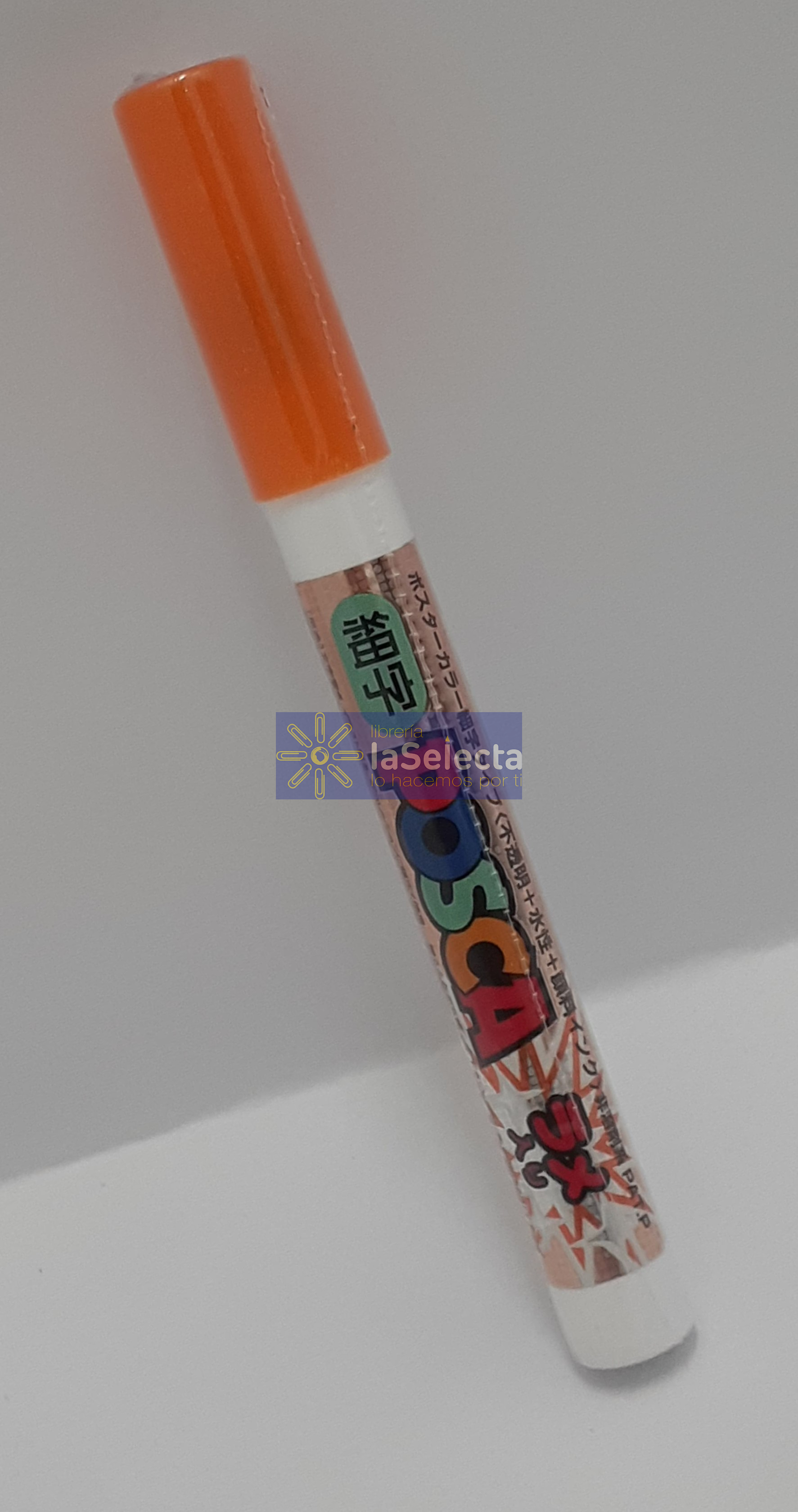 MARCADOR ACRILICO 3M NARANJA GLITTER POSCA IMPORTADO